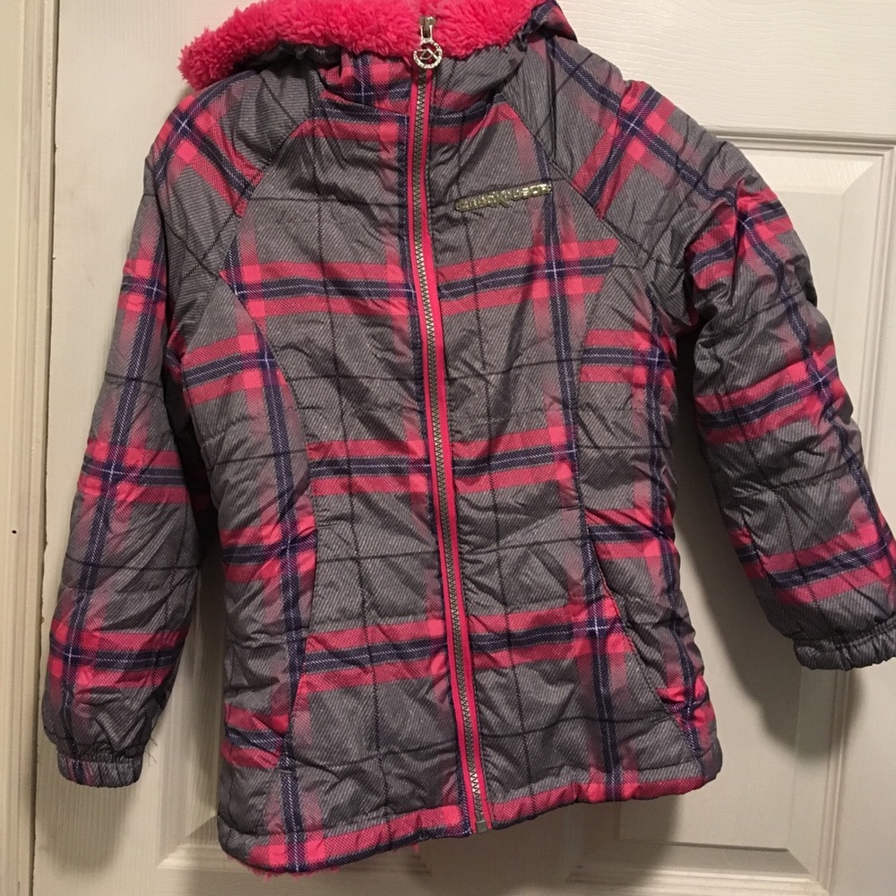 Zeroxposur size 7/8 girls coat with hood
